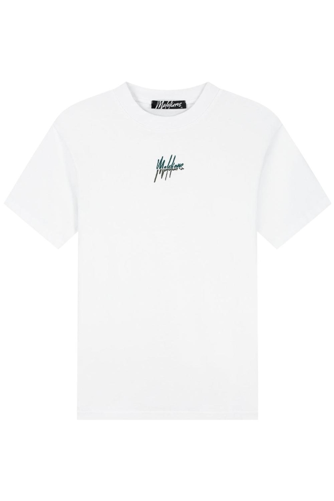 MEN SPLIT T SHIRT MM3 SS25 09 100 WHITE